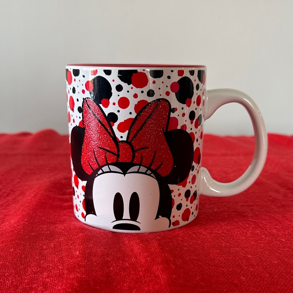 Disney Minnie Mouse Red and Black Mug
